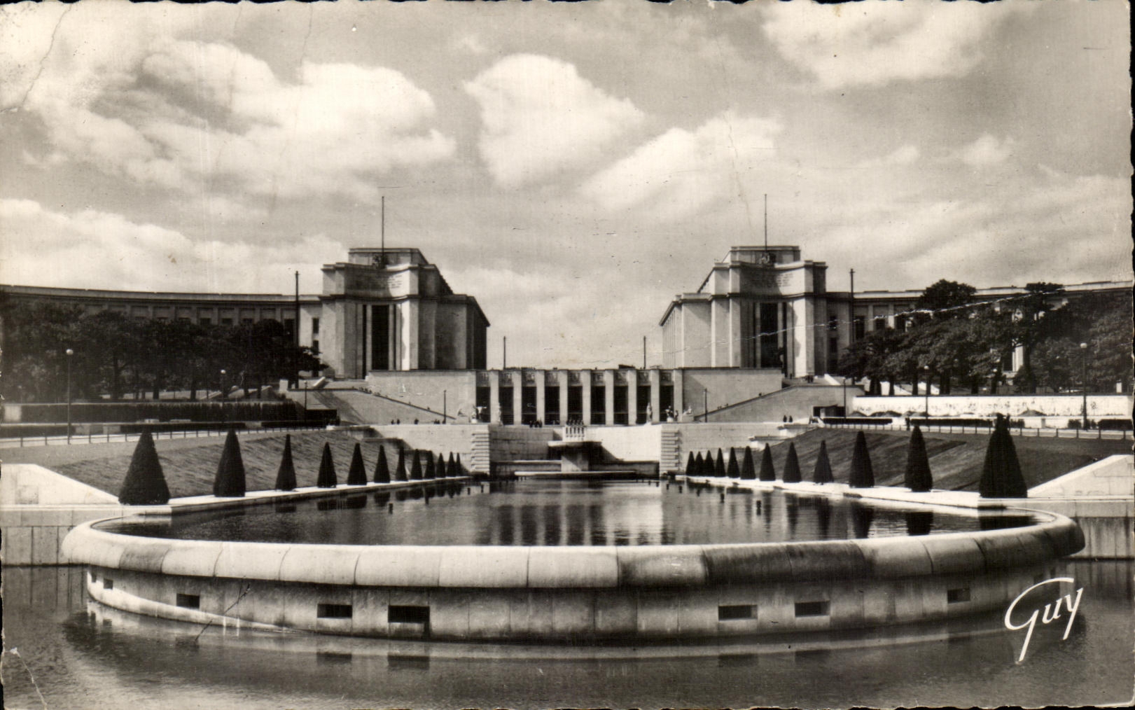 CPA Paris And its Wonders the palate De Chaillot