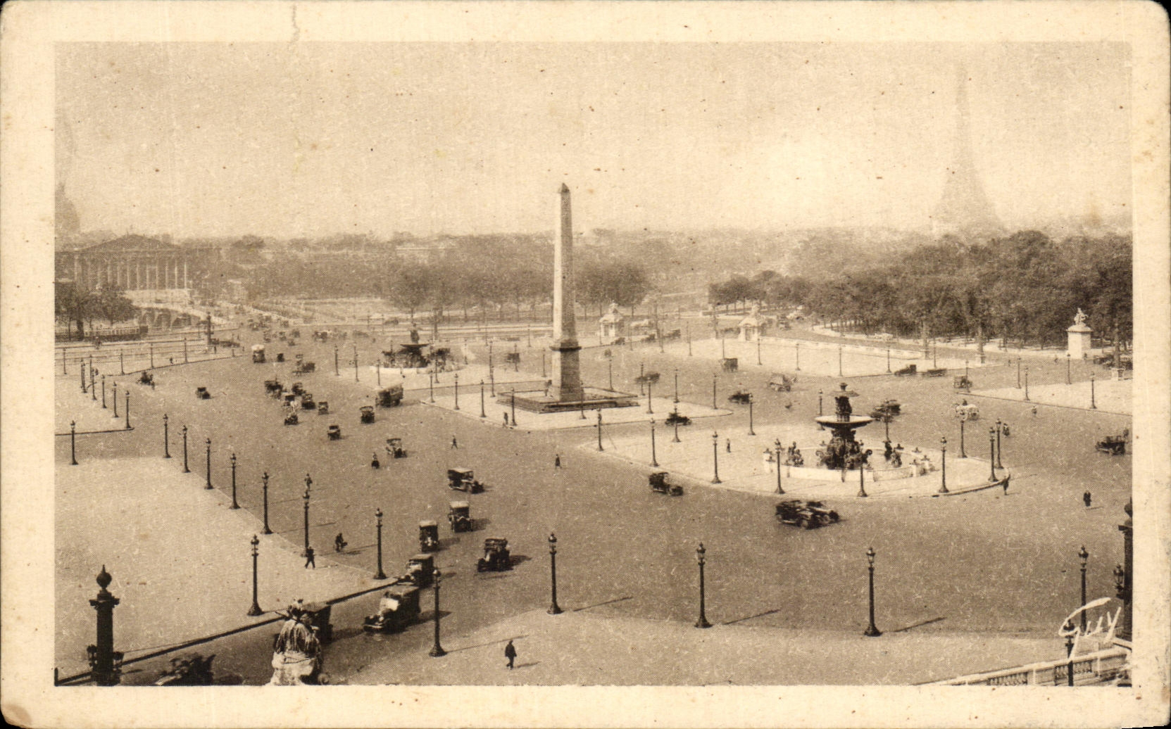 CPA Our Paris Beautiful Places Harmony Eiffel Tower