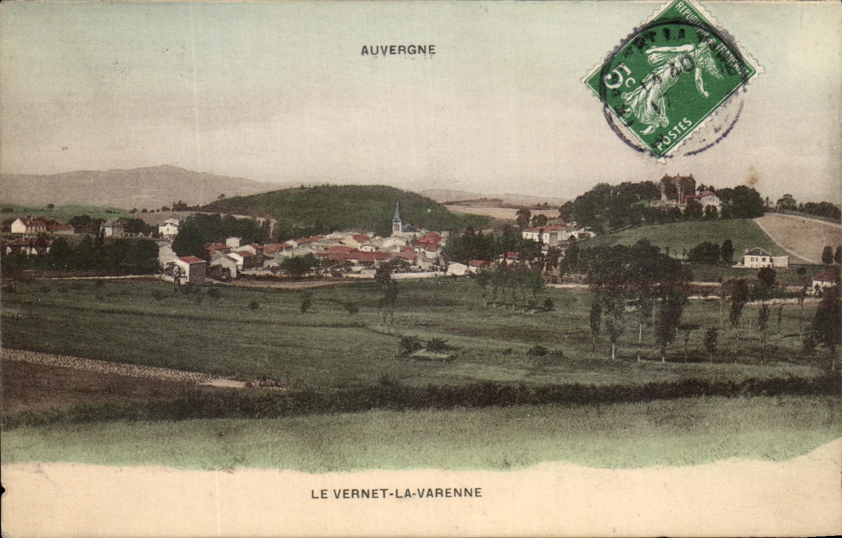 CPA Auvergne Vernet the Game preserve