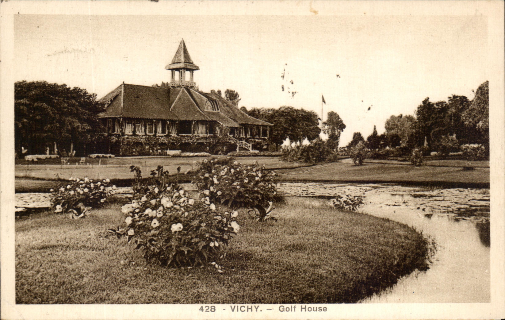 CPA Vichy Golf House