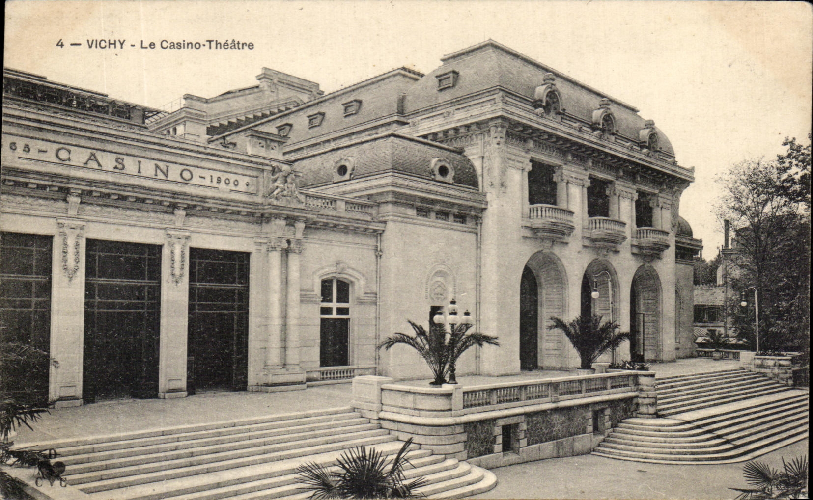 CPA Vichy Le Casino Theatre
