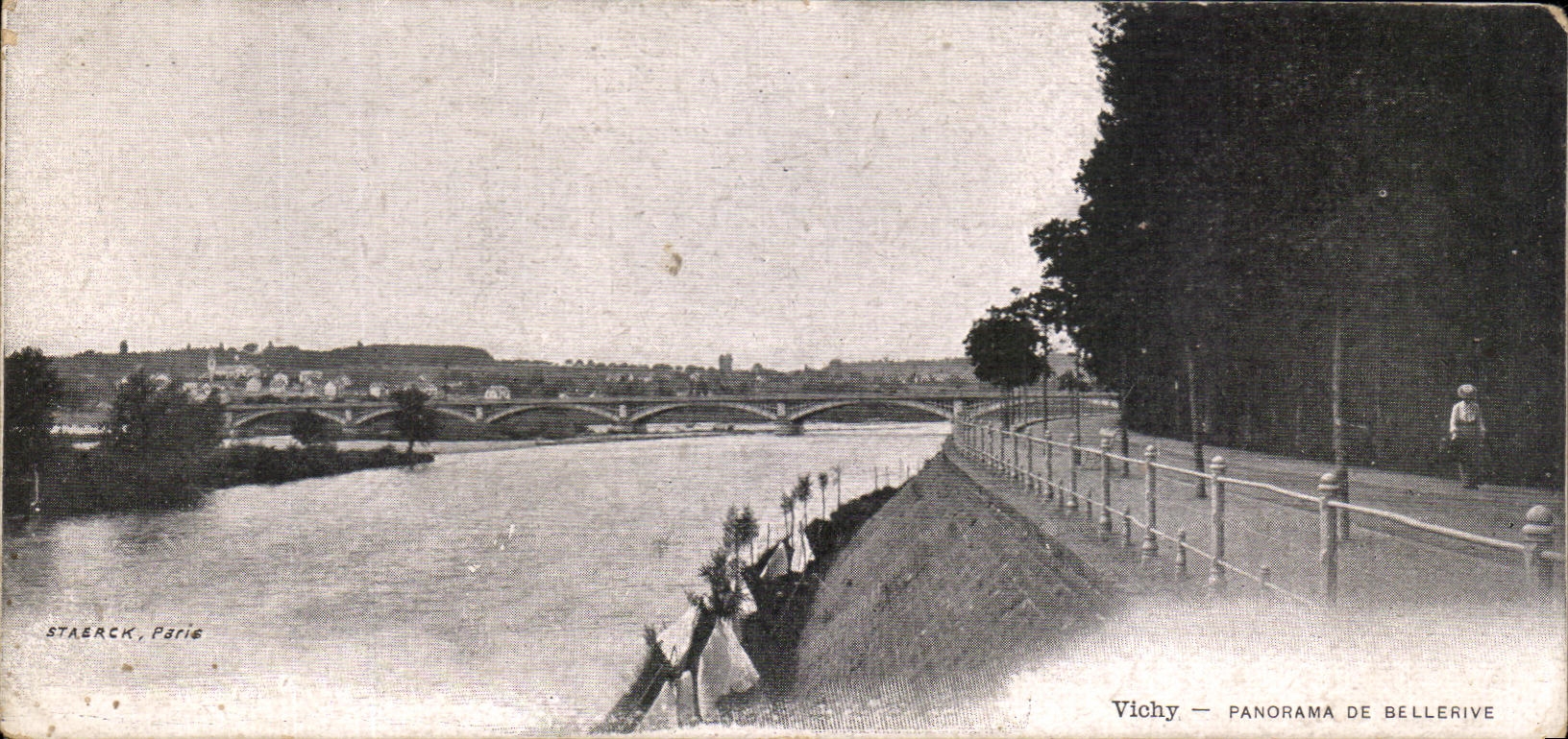 CPA Vichy Panorama De Bellerive