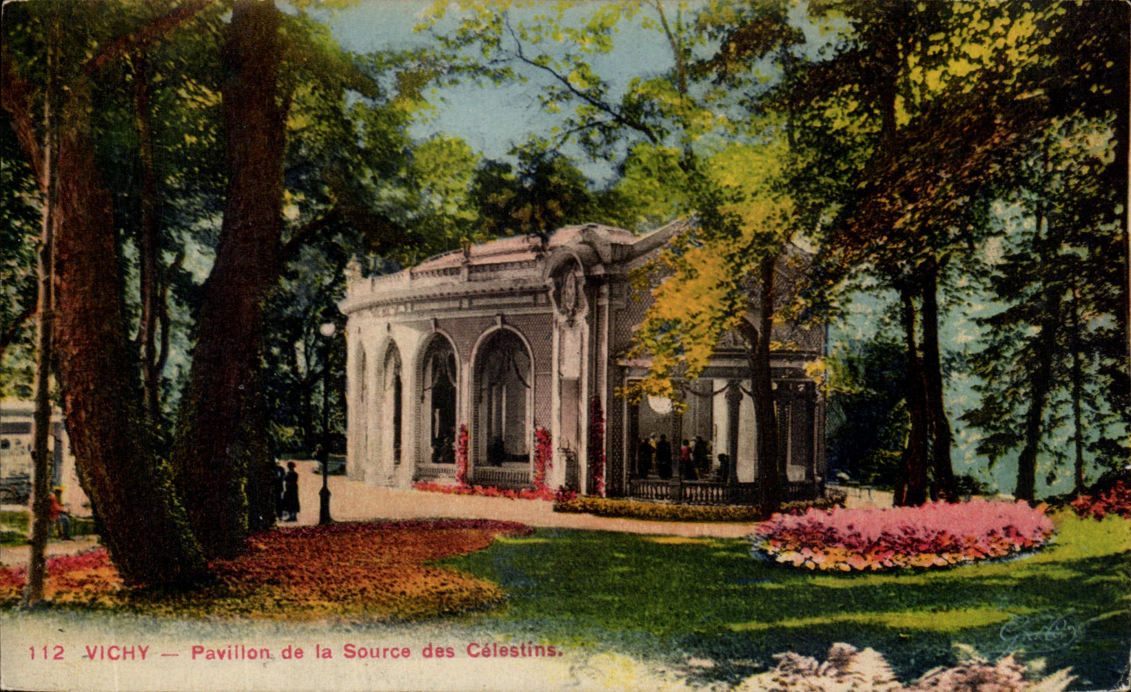 CPA Vichy Pavillon de la Source des Celestins