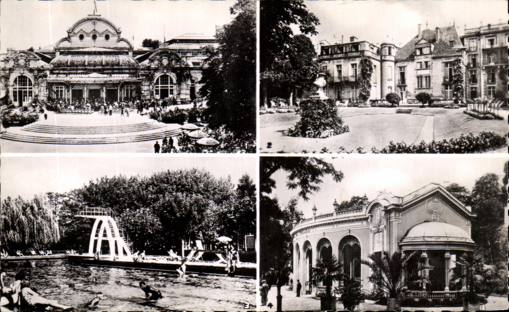 CPA Vichy Le grand casino pavillon Sevigne pavillon Sevigne Piscine du Sporting Club