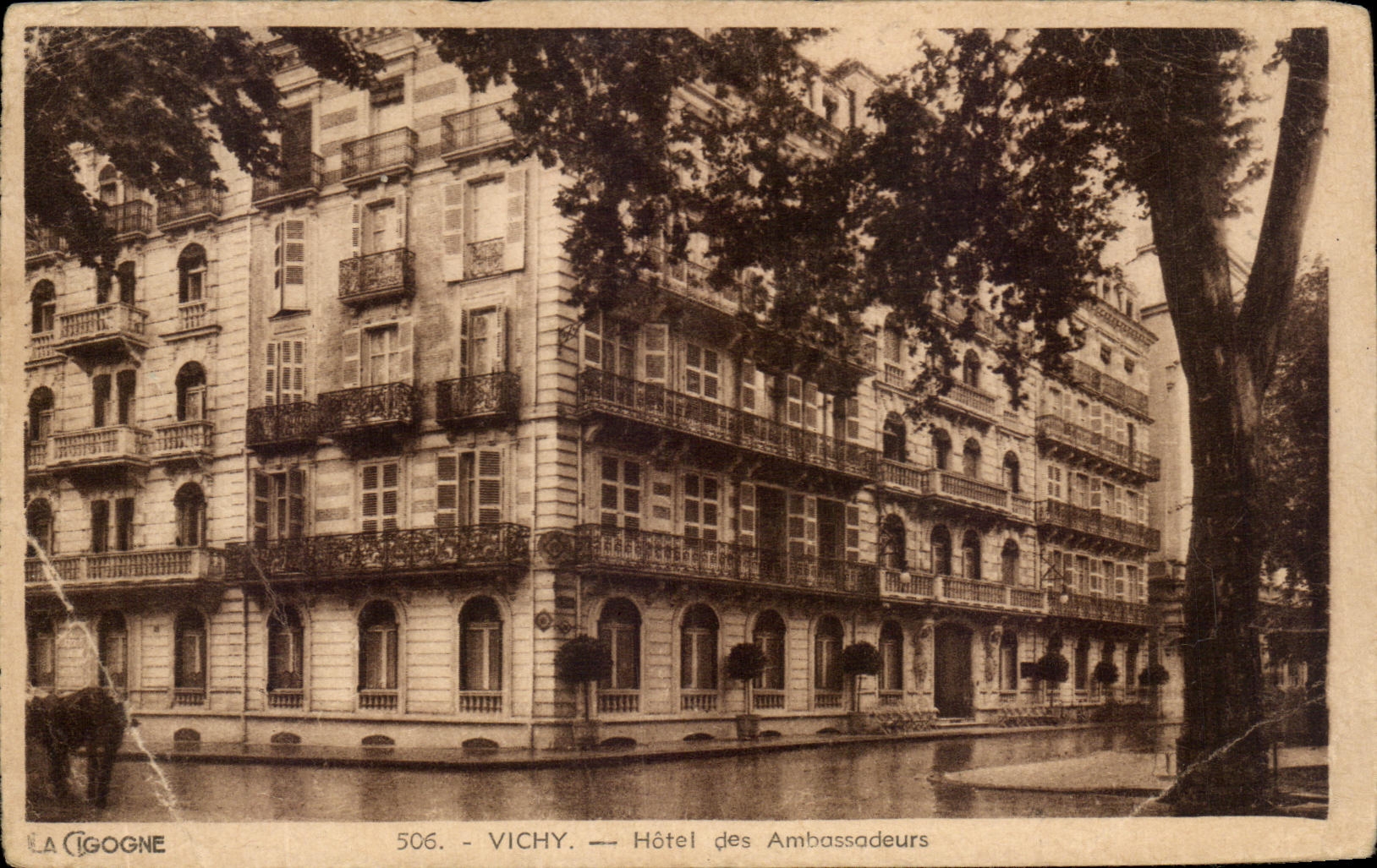CPA Vichy Hotel Des Ambassadeurs