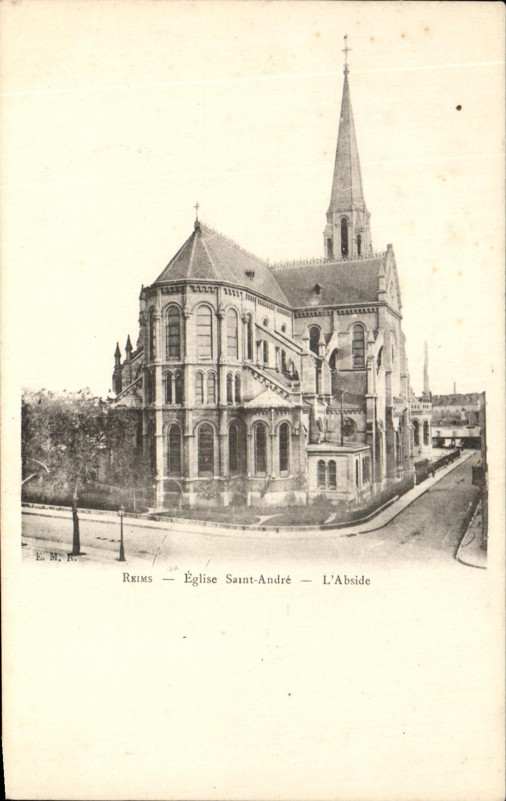 CPA Rheims Church Saint Andre the Apse