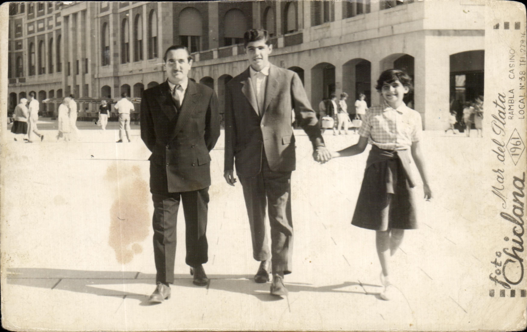 CARTE PHOTO Mar del Flata Chiclana Rambla Casino