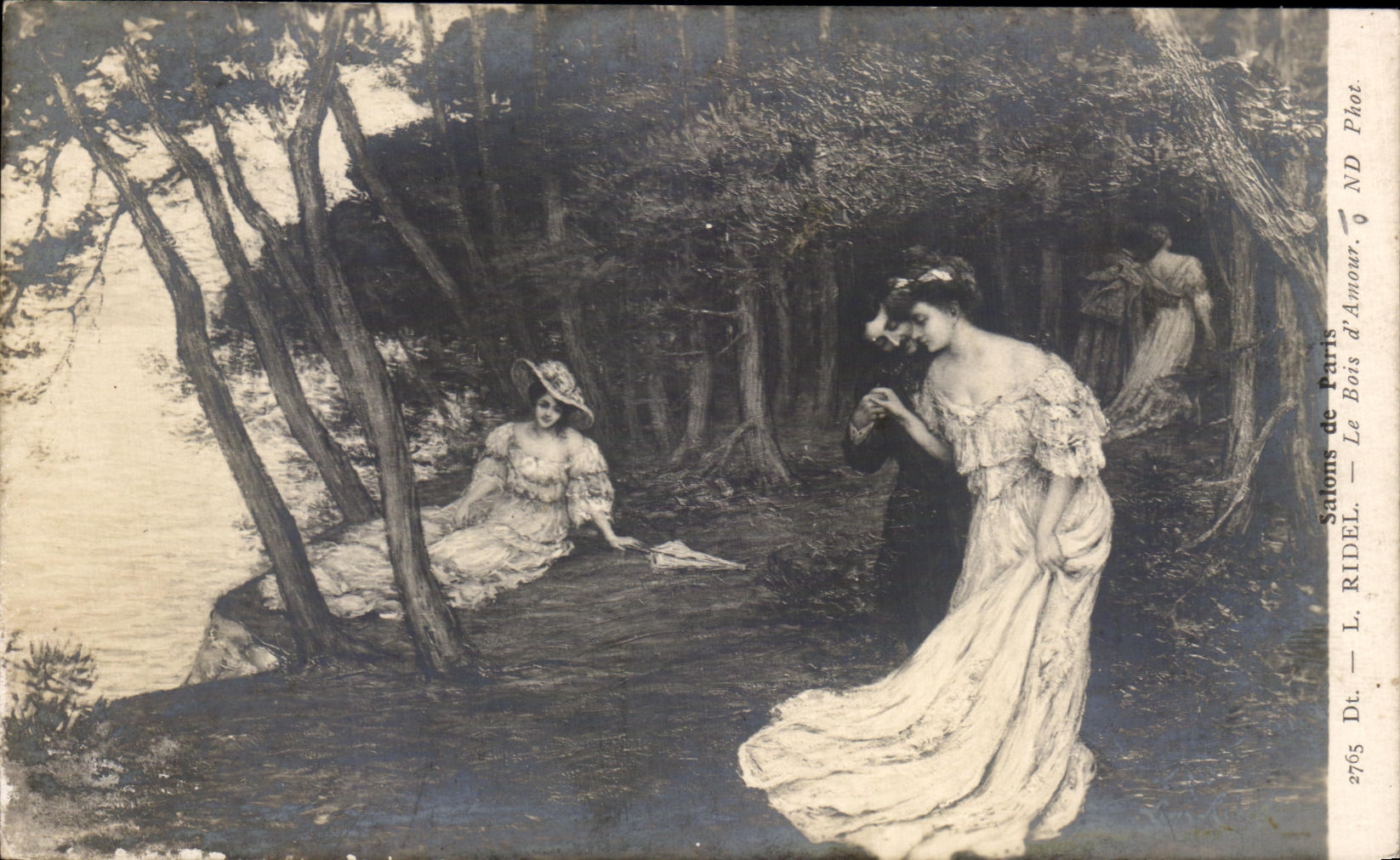 CPA Salons de Paris Ridel Le bois d'amour 