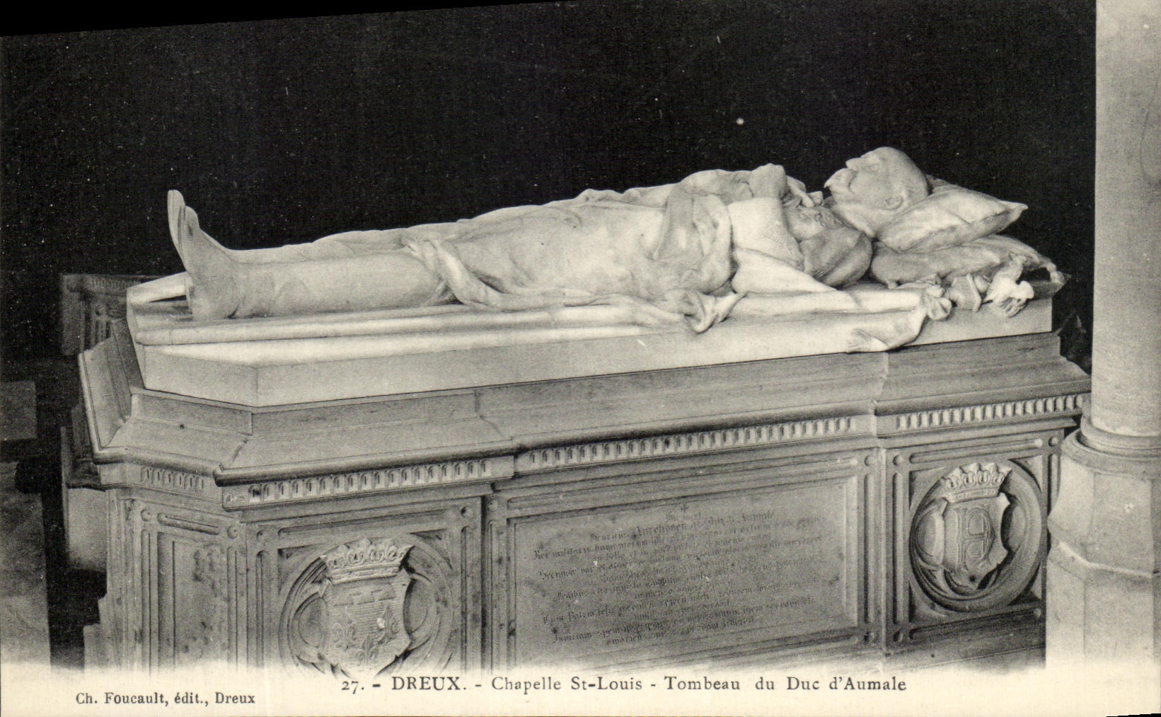 CPA Dreux Chapelle St Louis Tombeau Du Duc d'Aumale