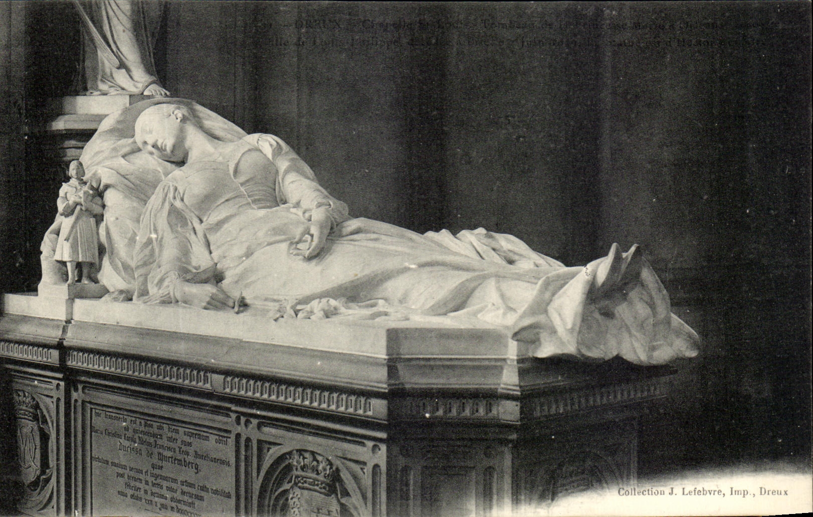 CPA Dreux Chapelle St Louis Tombeau de la princesse Marie d'orleans 