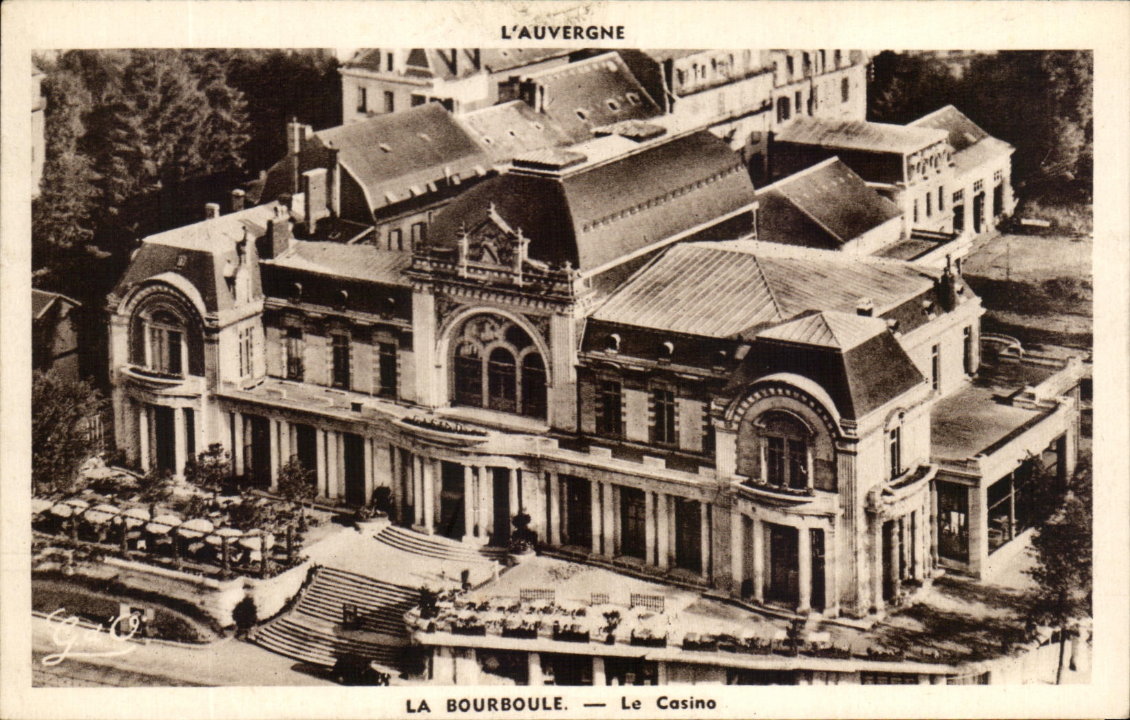 CPA Auvergne Bourboule the Casino