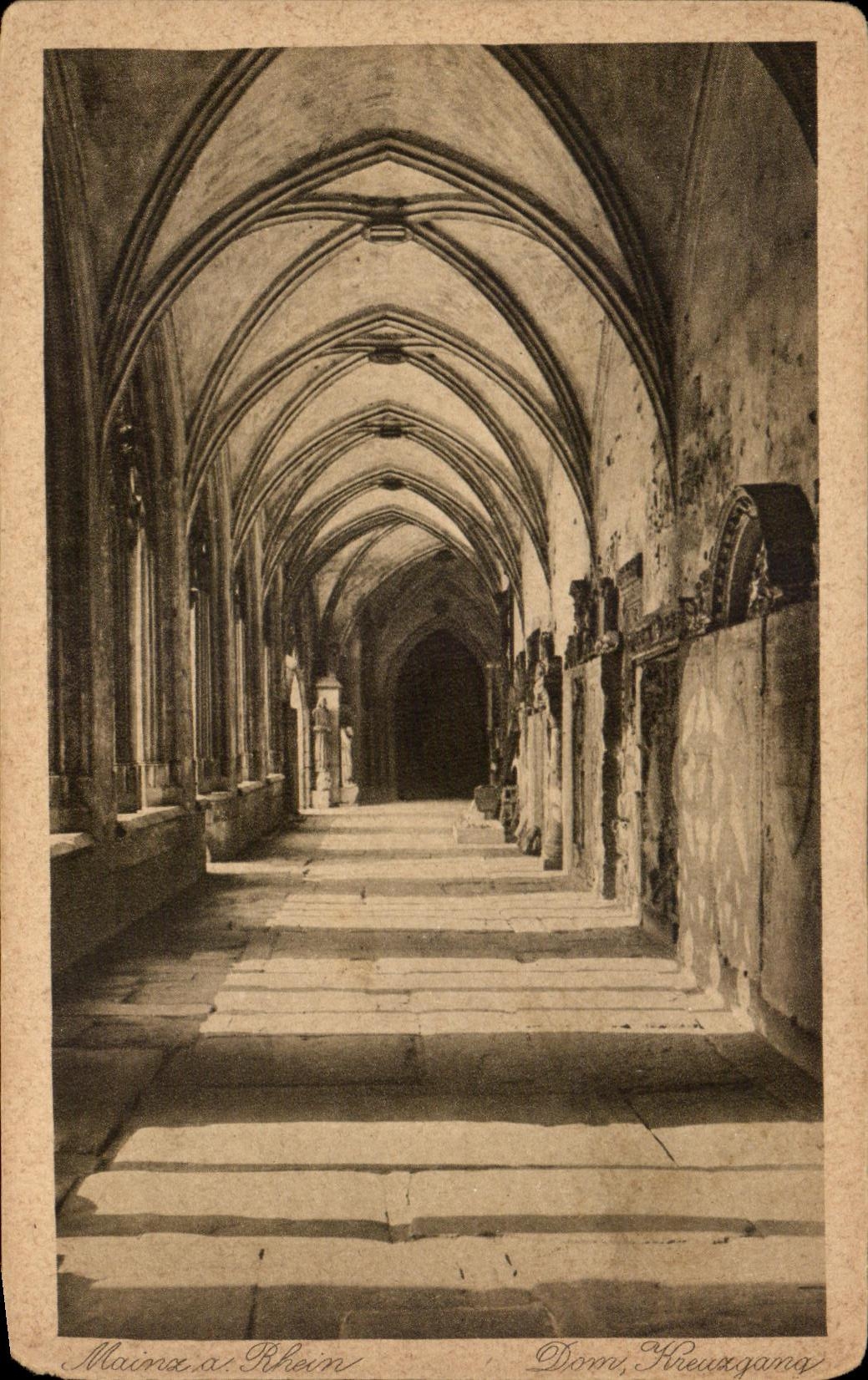 Dom Kreuzgand de Rhin del amndt de CPA Maguncia