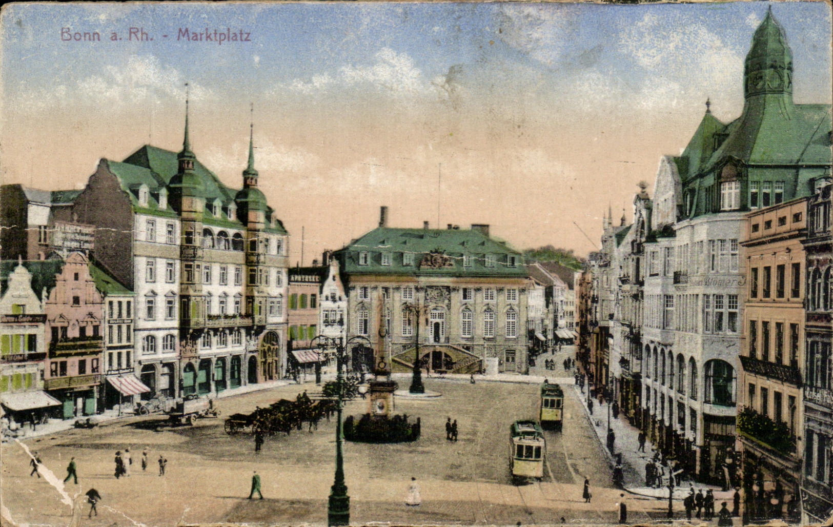 CPA Bonn a Rh Marktplatz