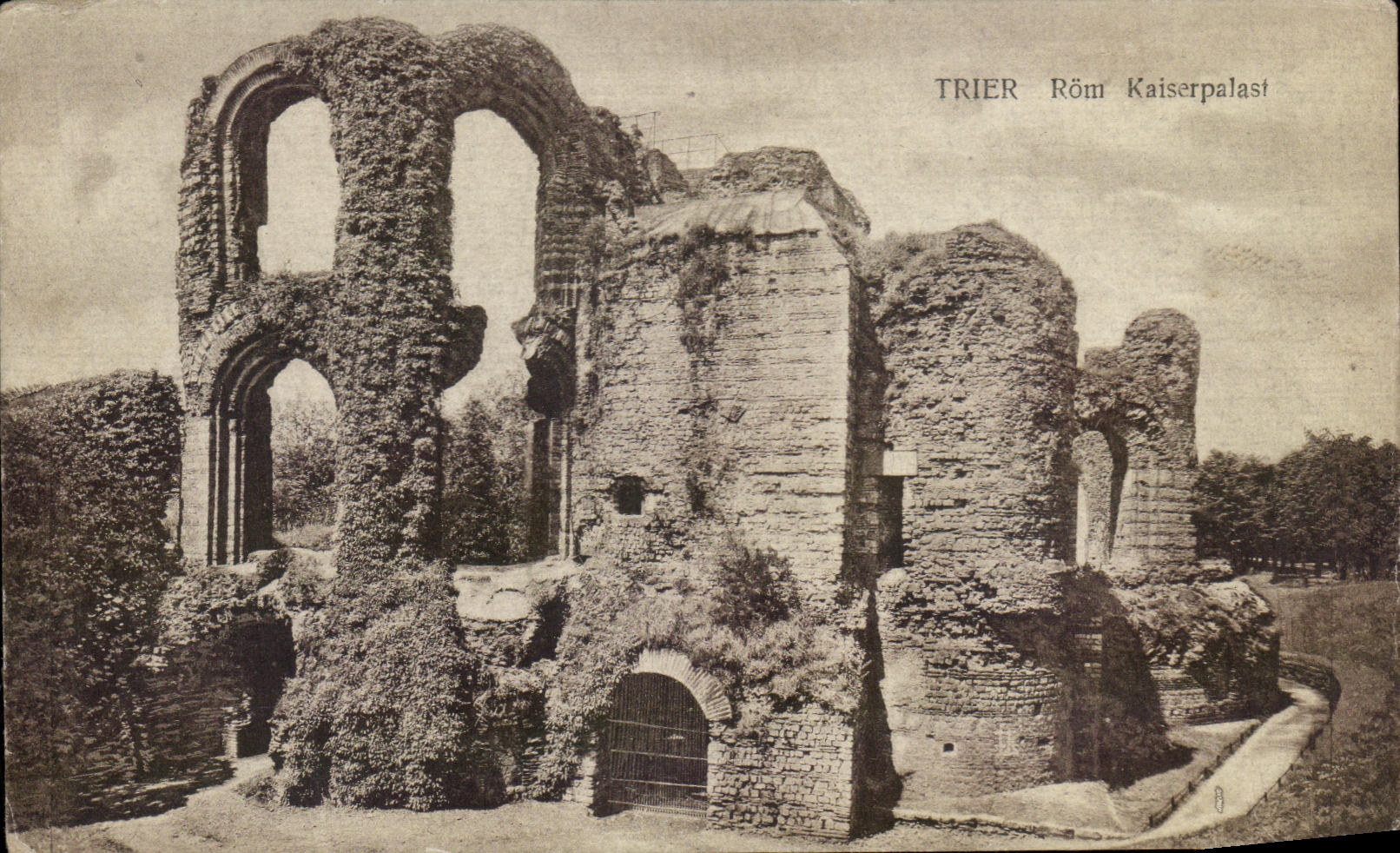 CPA Romanian Trier Kaiserpalast