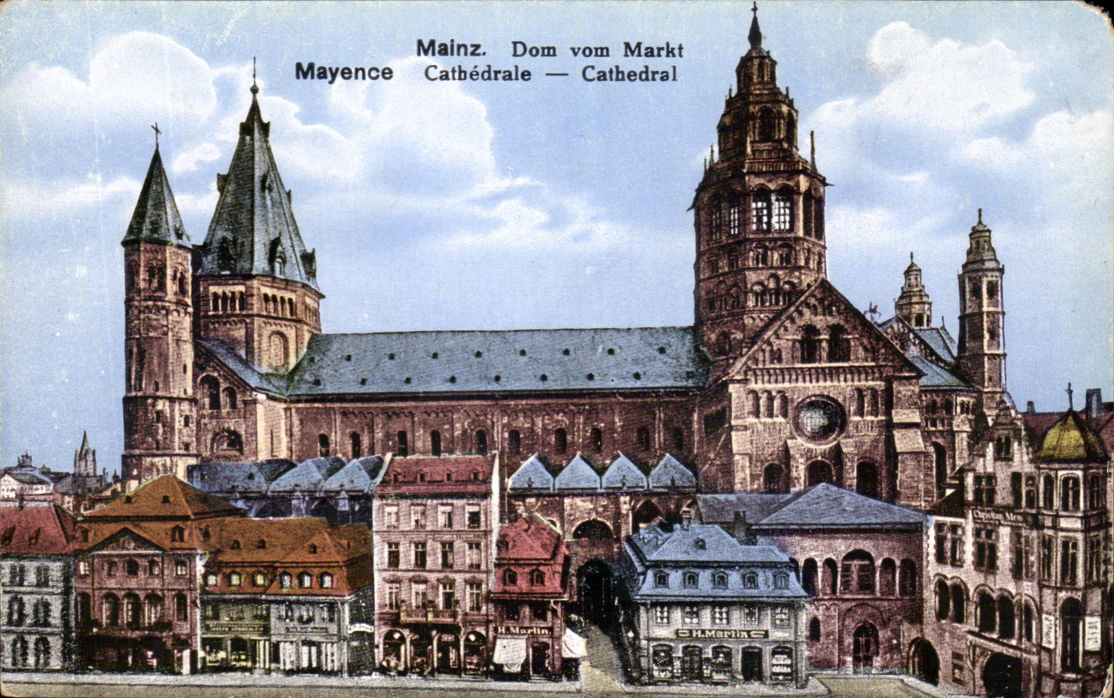 Dom Vom Markt Maguncia de CPA Maguncia