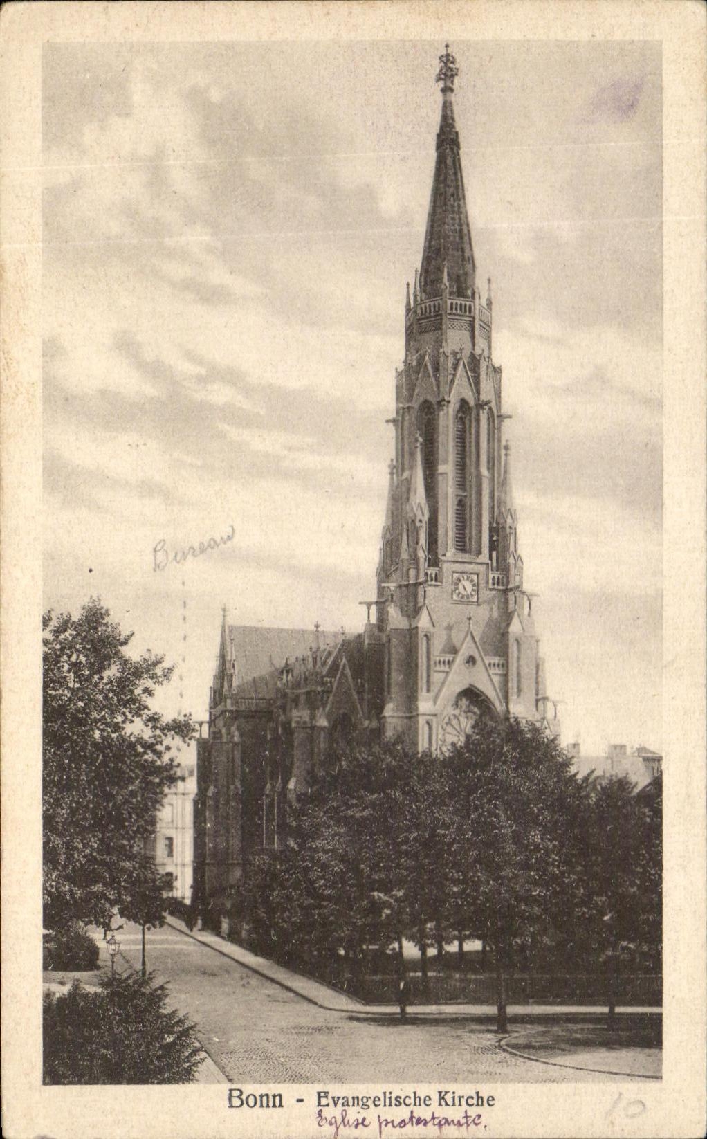 CPA Bonn Evangelische Kirche