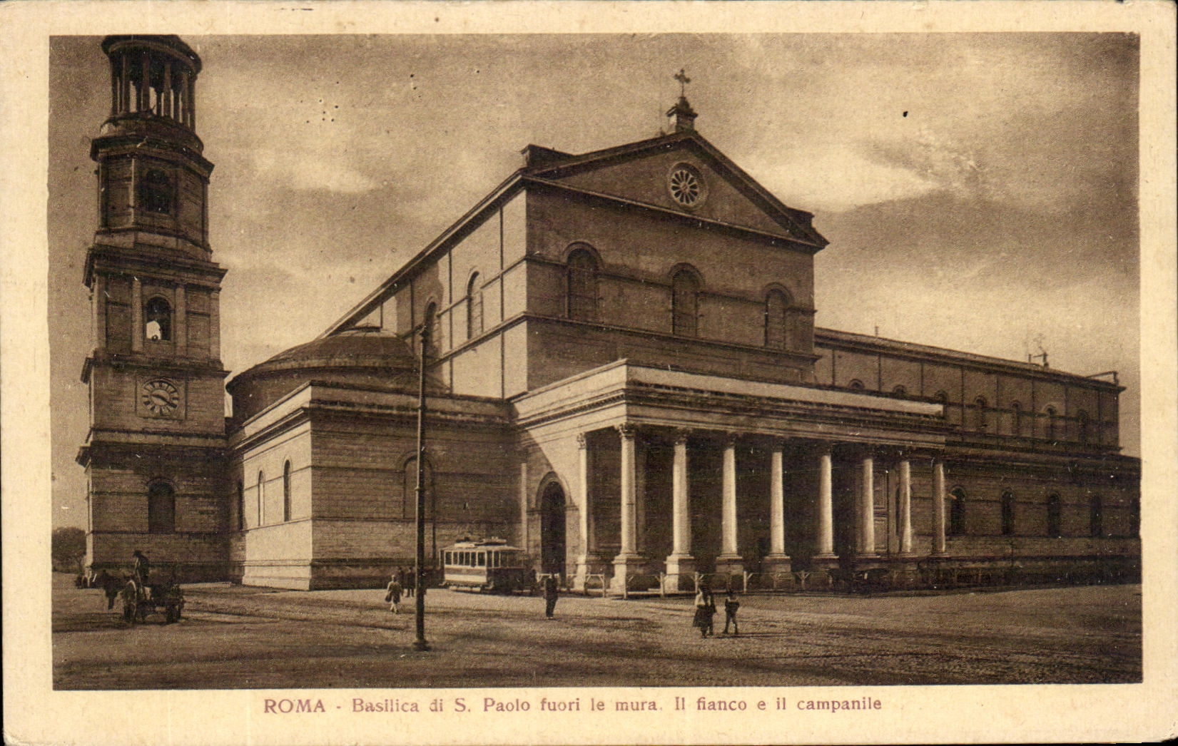 CPA Roma Basilica Paolo fuori le mura finace