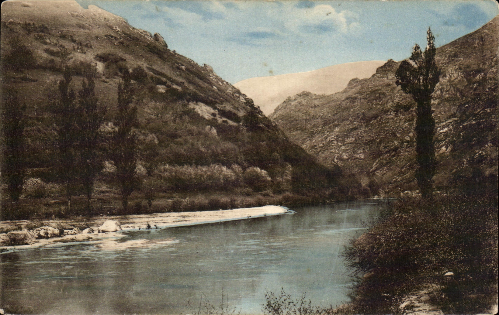 CPA Surroundings of Bayonne Nive to the step of Roland