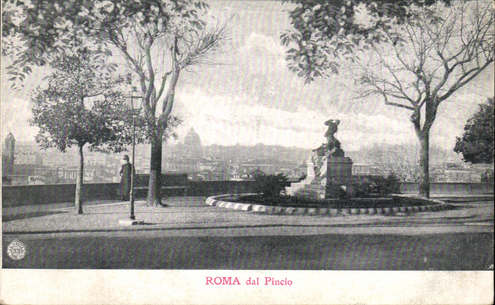 CPA Roma dal Pincio