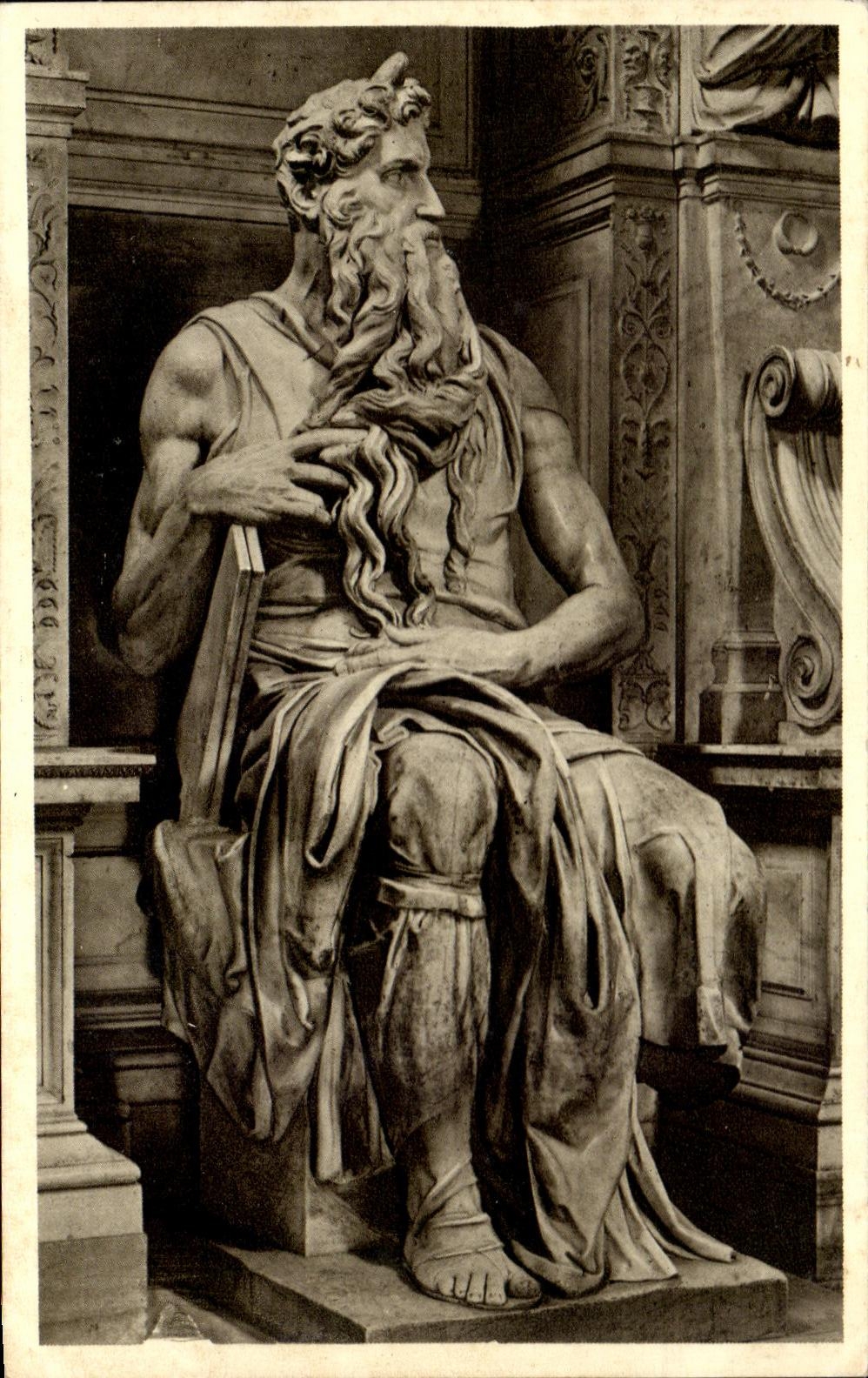 CPA Roma Mose di Michelangelo Chiesa di S Pietro in Vincoli