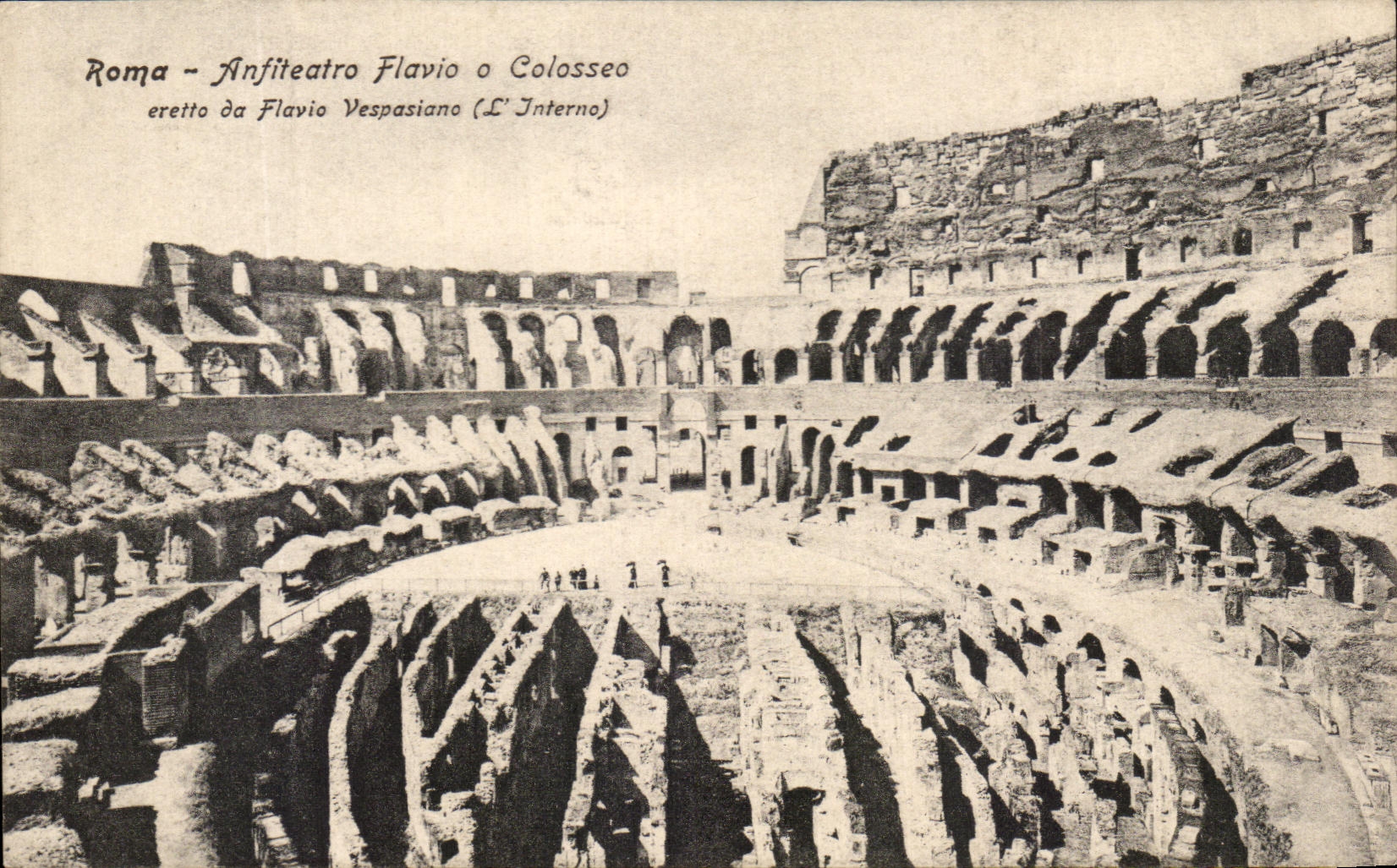 CPA Roma Anfiteatro Flavio O Colosseo eretto da Flavio Vespasiano