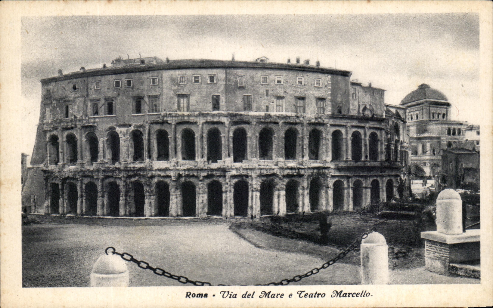 CPA Roma Via Del Mare Teatro Marcello