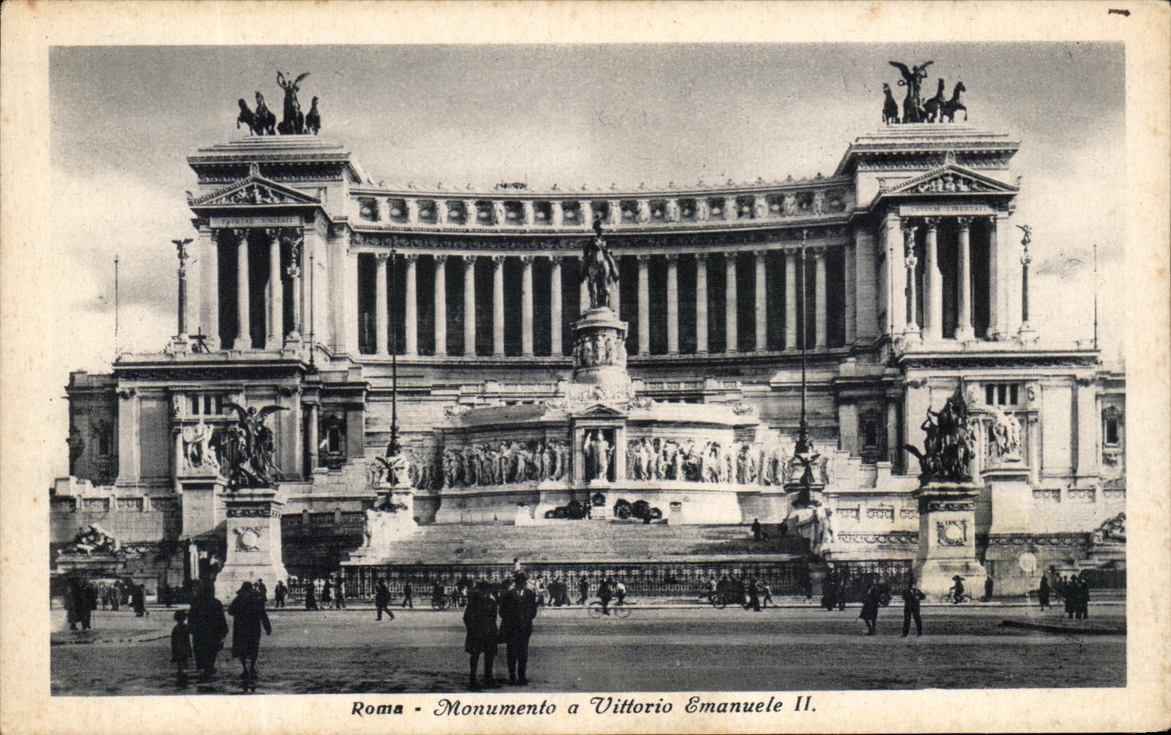 CPA Roma Monumento a Vittorio Emanuele II