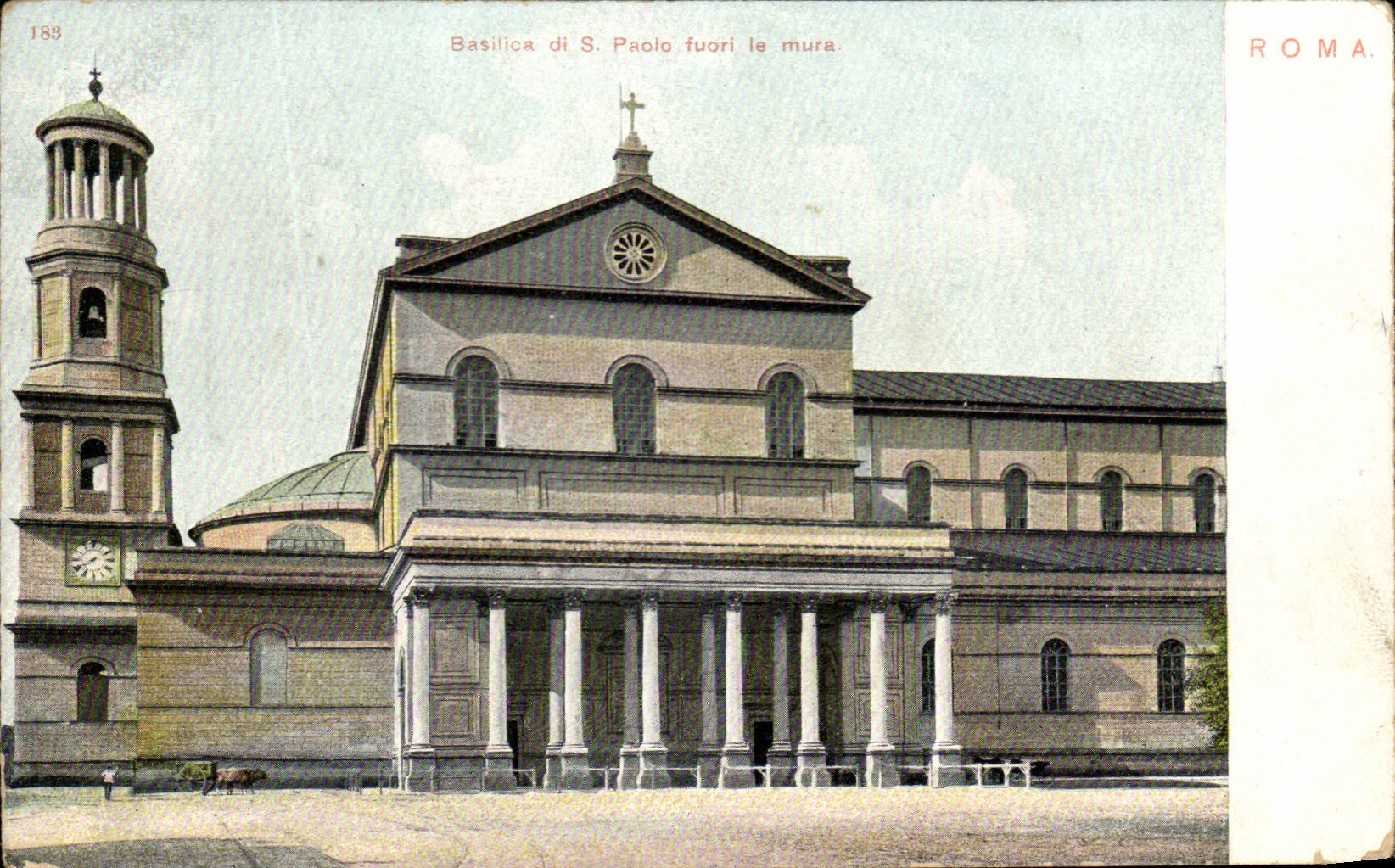 CPA Basilia diS Paola Fudri le Mura Roma