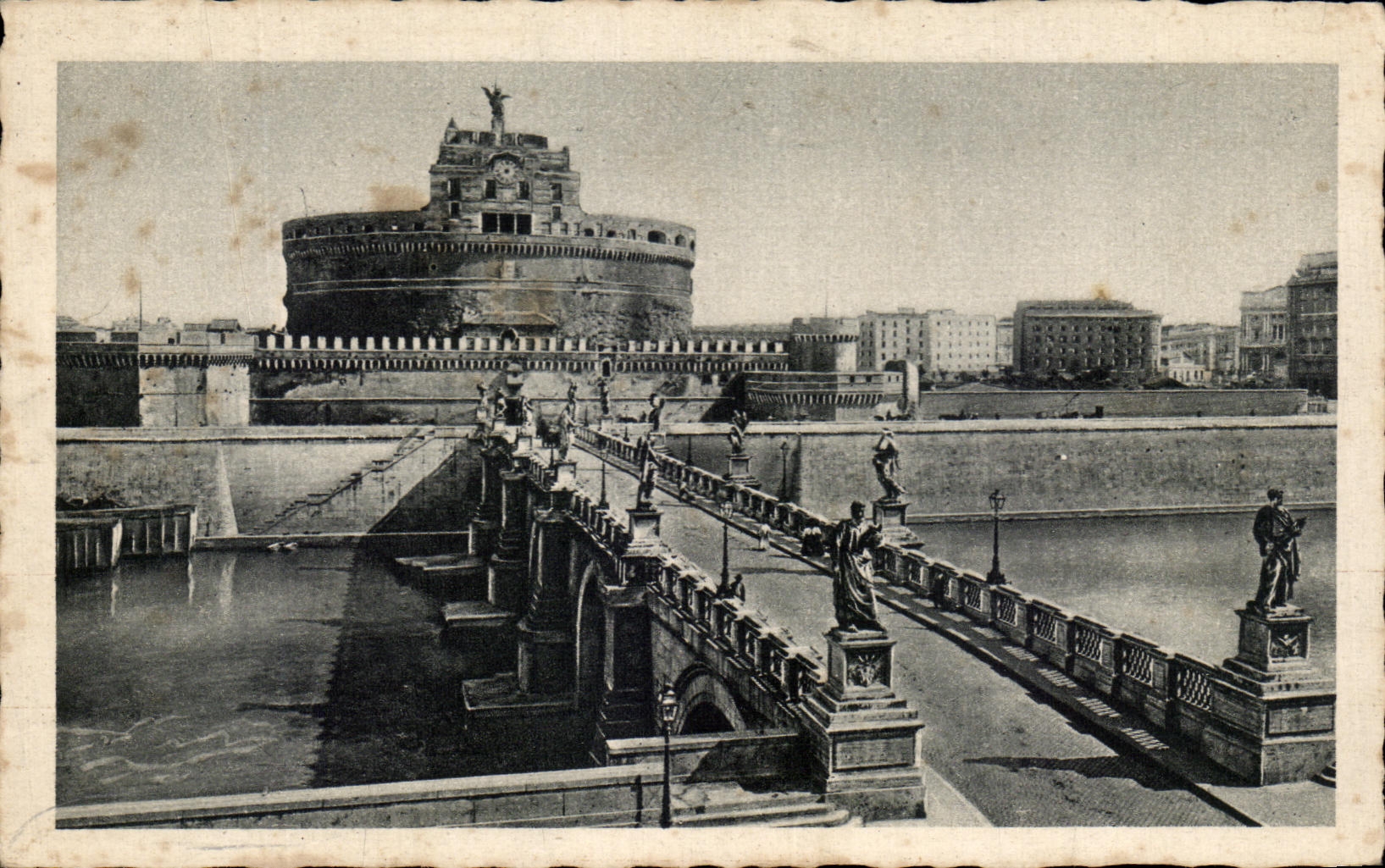 CPA Roma Ponte e Castel S Angelo