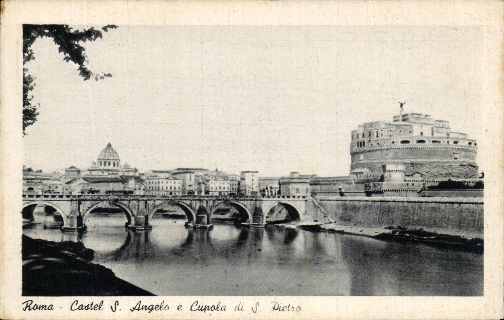 CPA Roma Castel S Angela Cupala di S Pietro