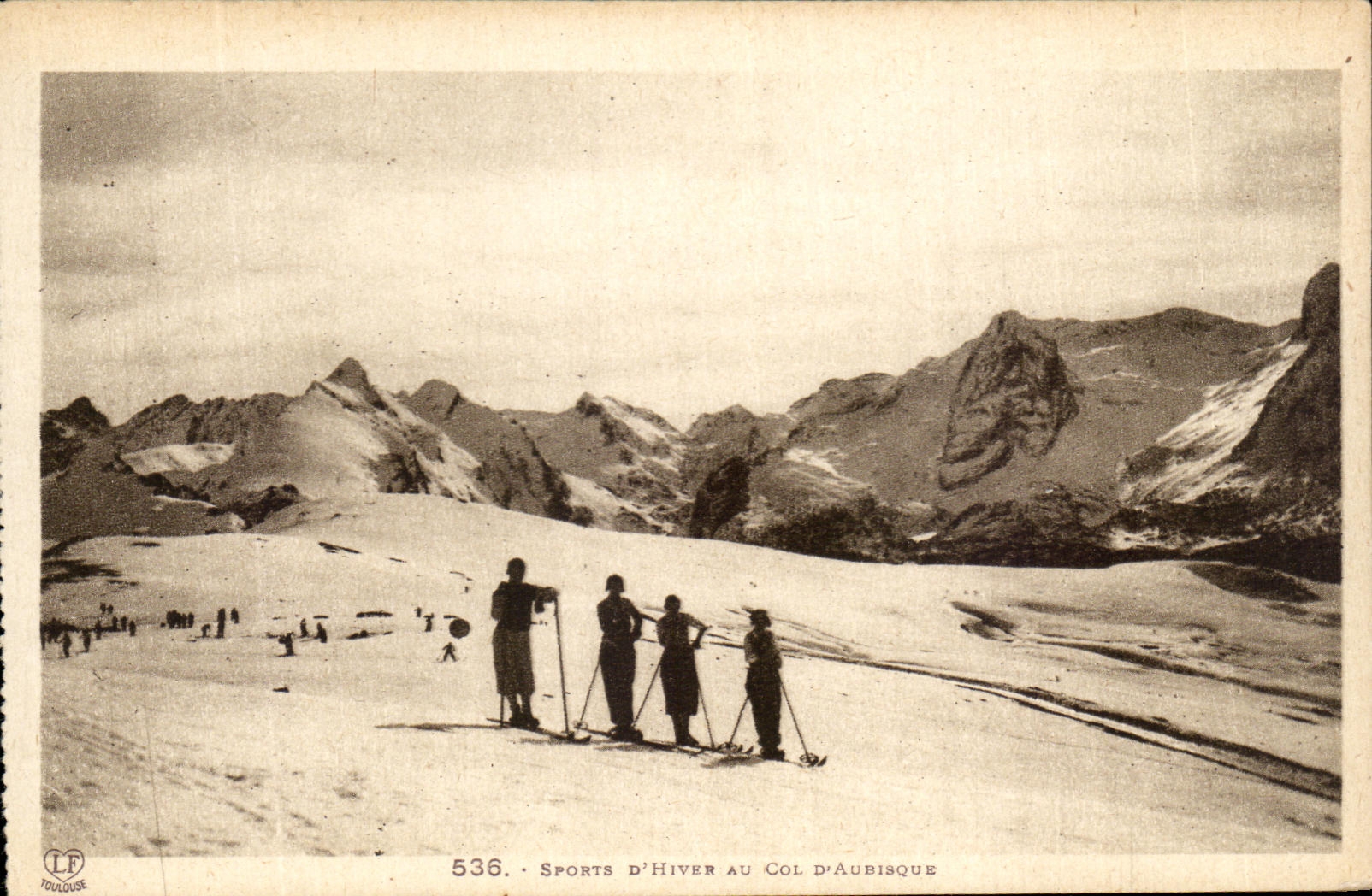 CPA Winter sports To the Collar D' Aubisque Ski