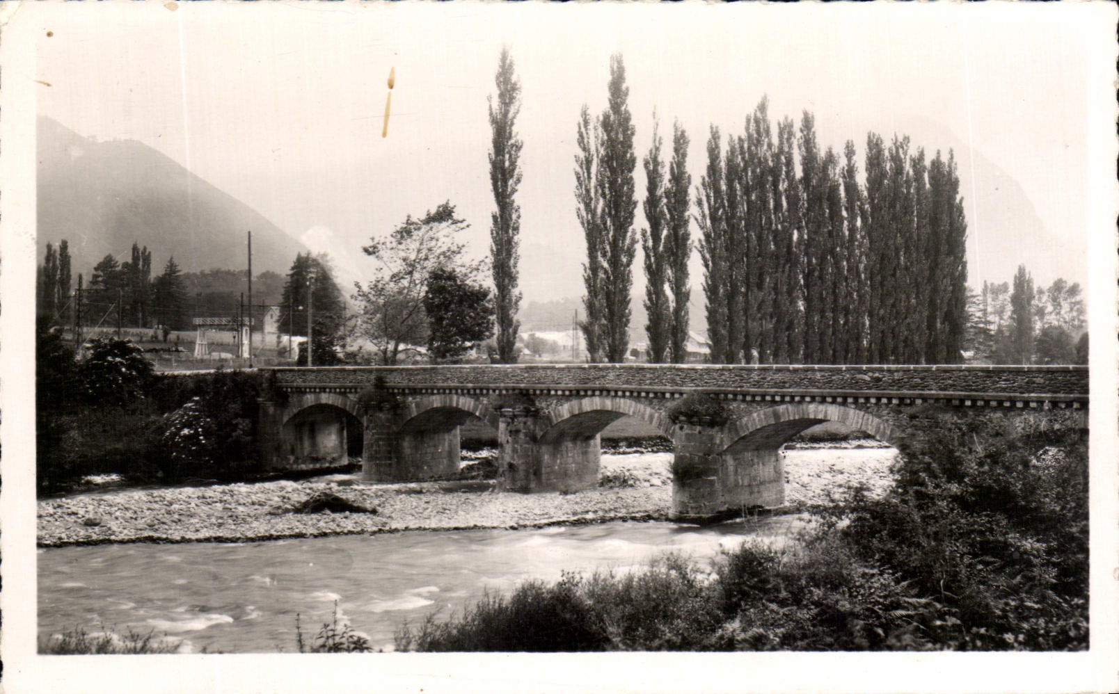 CPA Bedous the Bridge of Osse