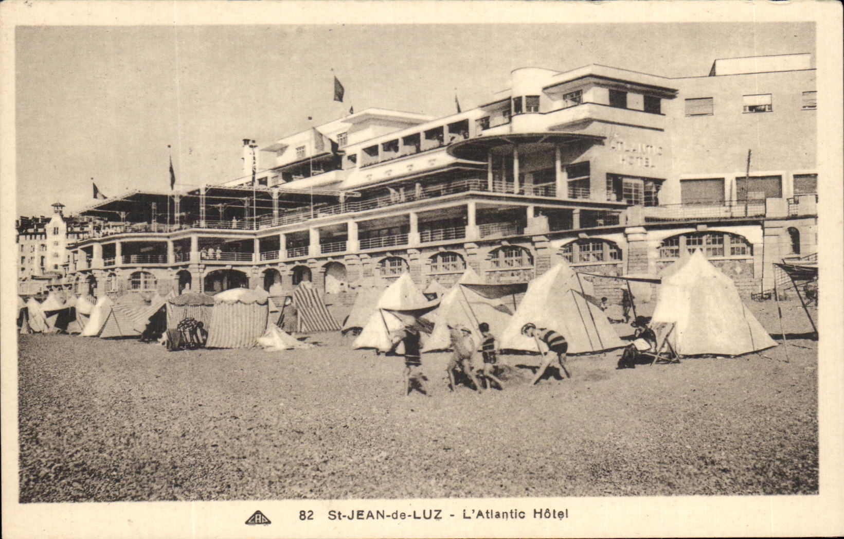 CPA Saint Jean De Luz L'Atlantic Hotel
