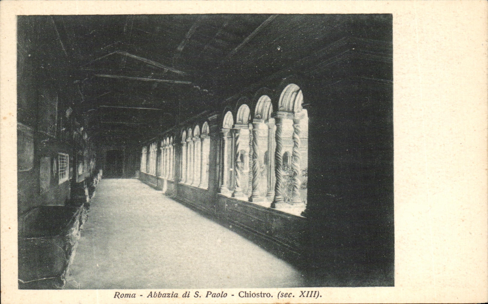 CPA Roma Abbazia di S Paolo Chiostro