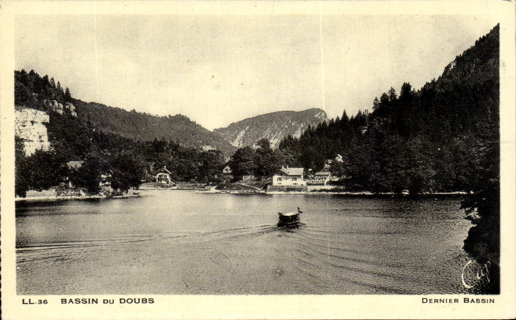 CPA Bassin Du Doubs Dernier Bassin 