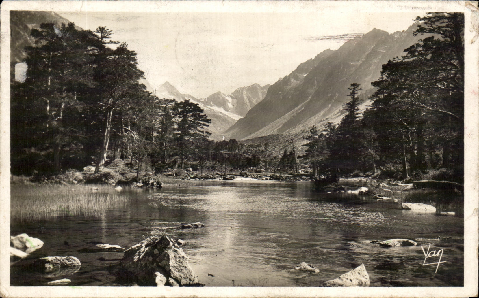 CPA Cauterets Vallee De Gaube the Lake Of Hooted