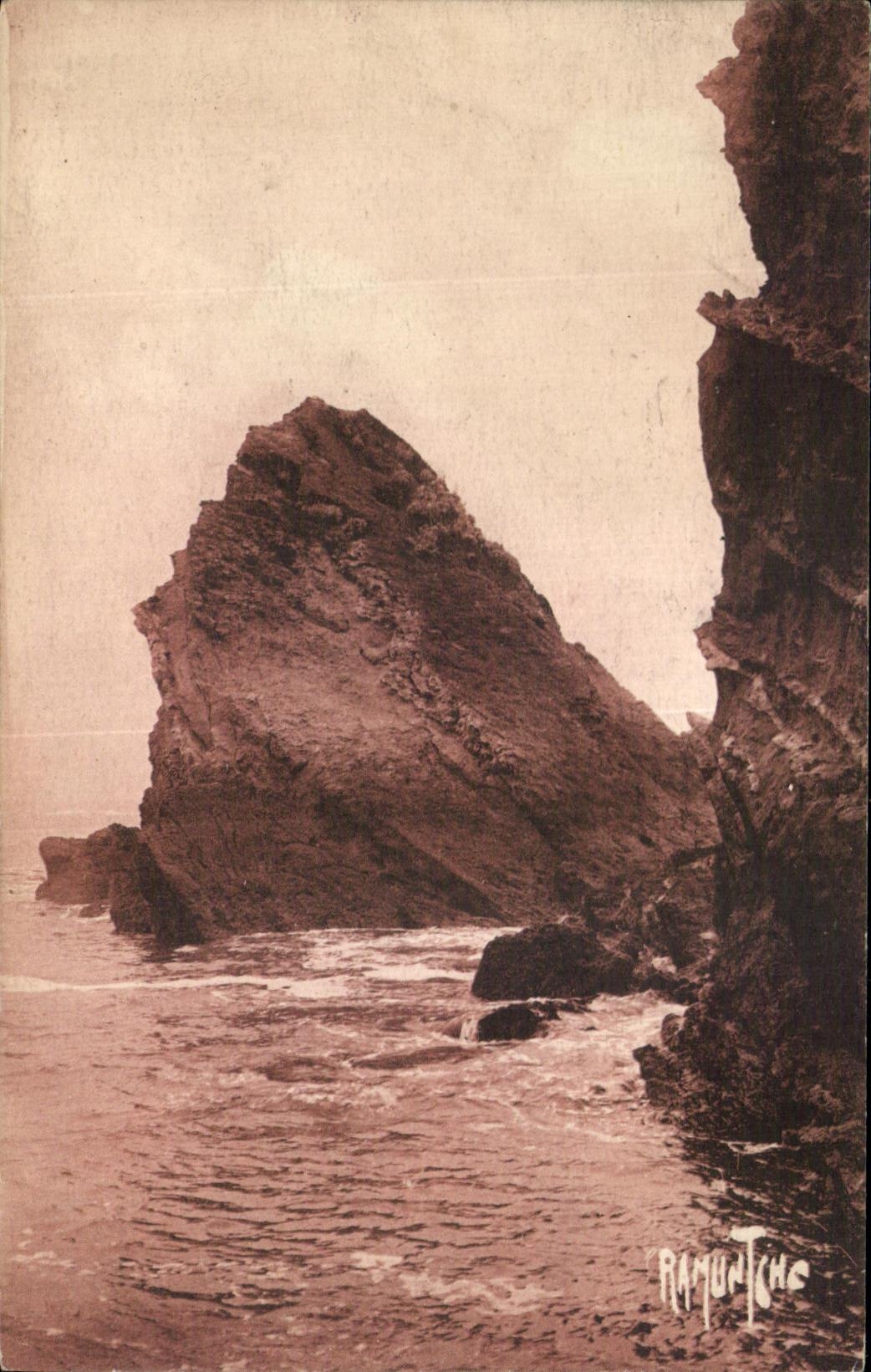 CPA Biarritz La Dent 