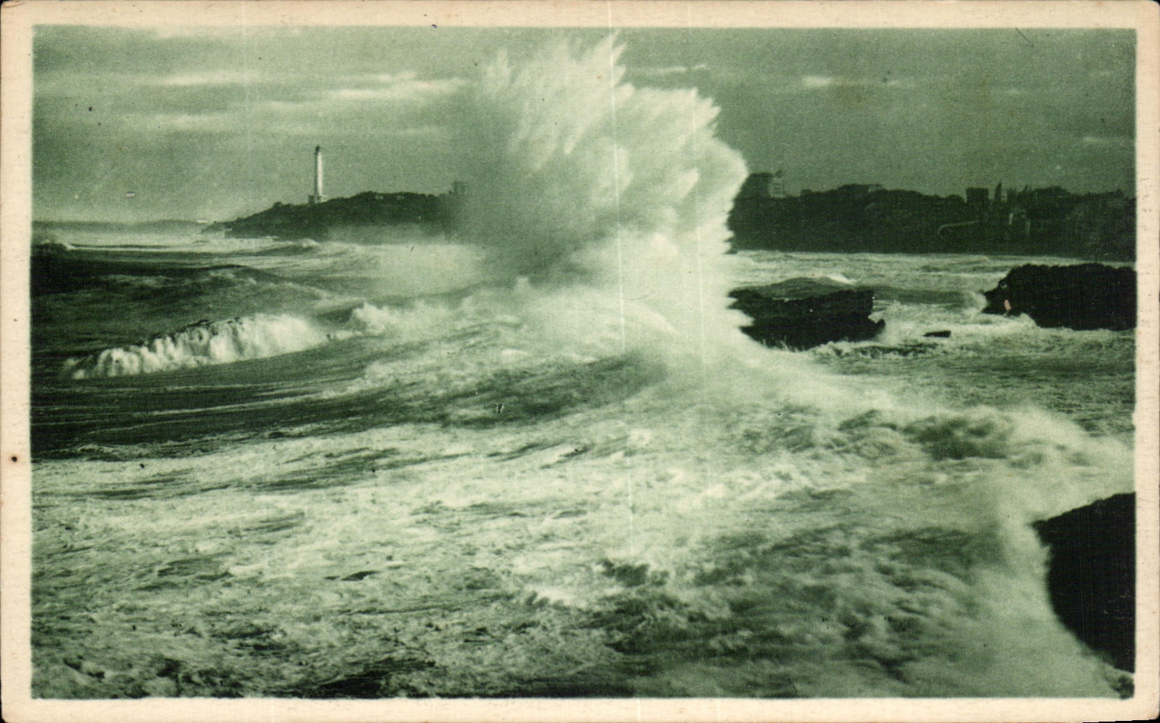 CPA Biarritz Grosse Mer