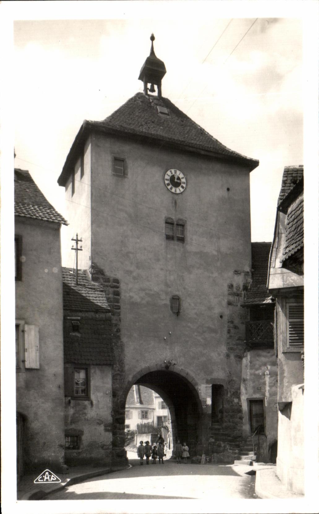 CPA Turckheim La Porte de Munster