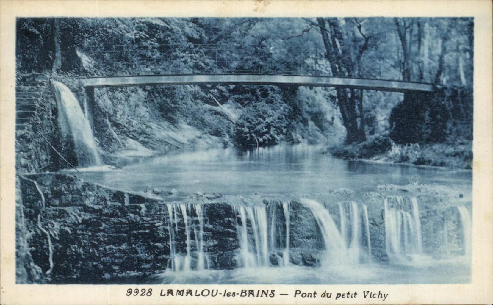 CPA Lamalou les Bains Pont du petit Vichy