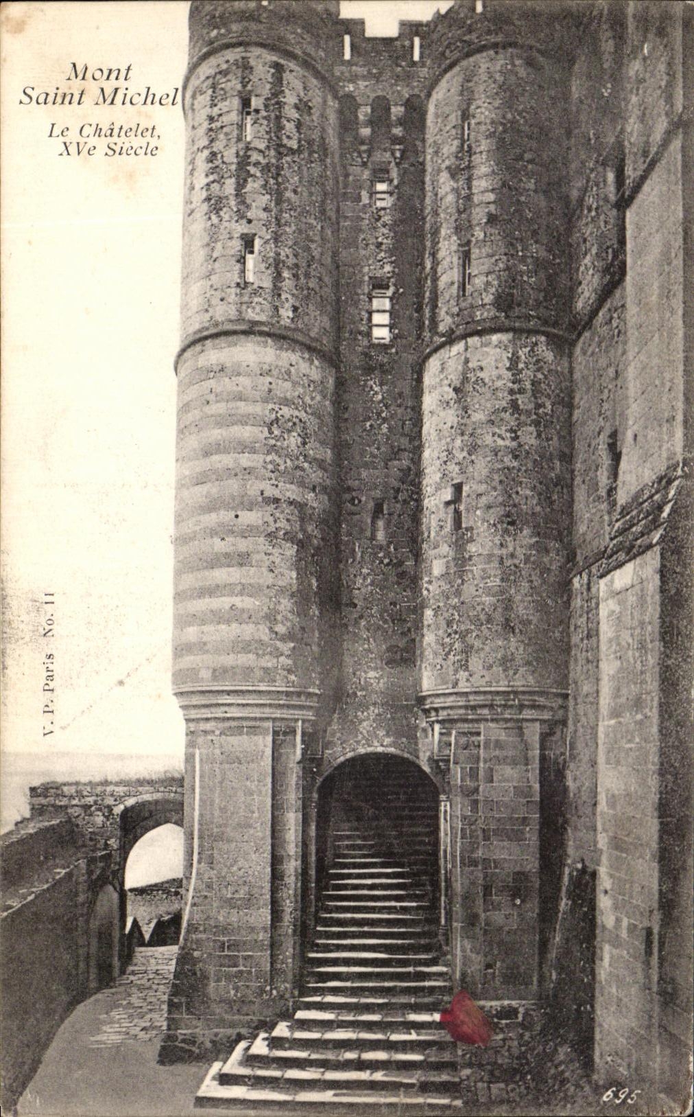 CPA Mont Saint Michel Le Chatelet