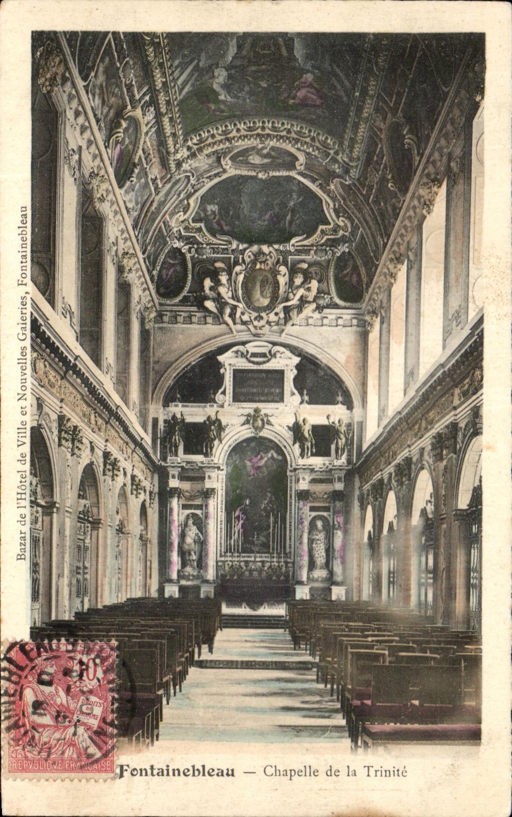 CPA Fontainebleau Chapelle de la Trinite
