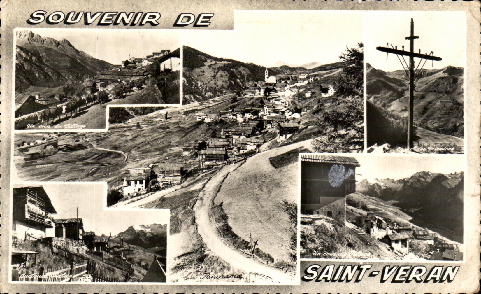 CPSM Souvenir De Saint Veran