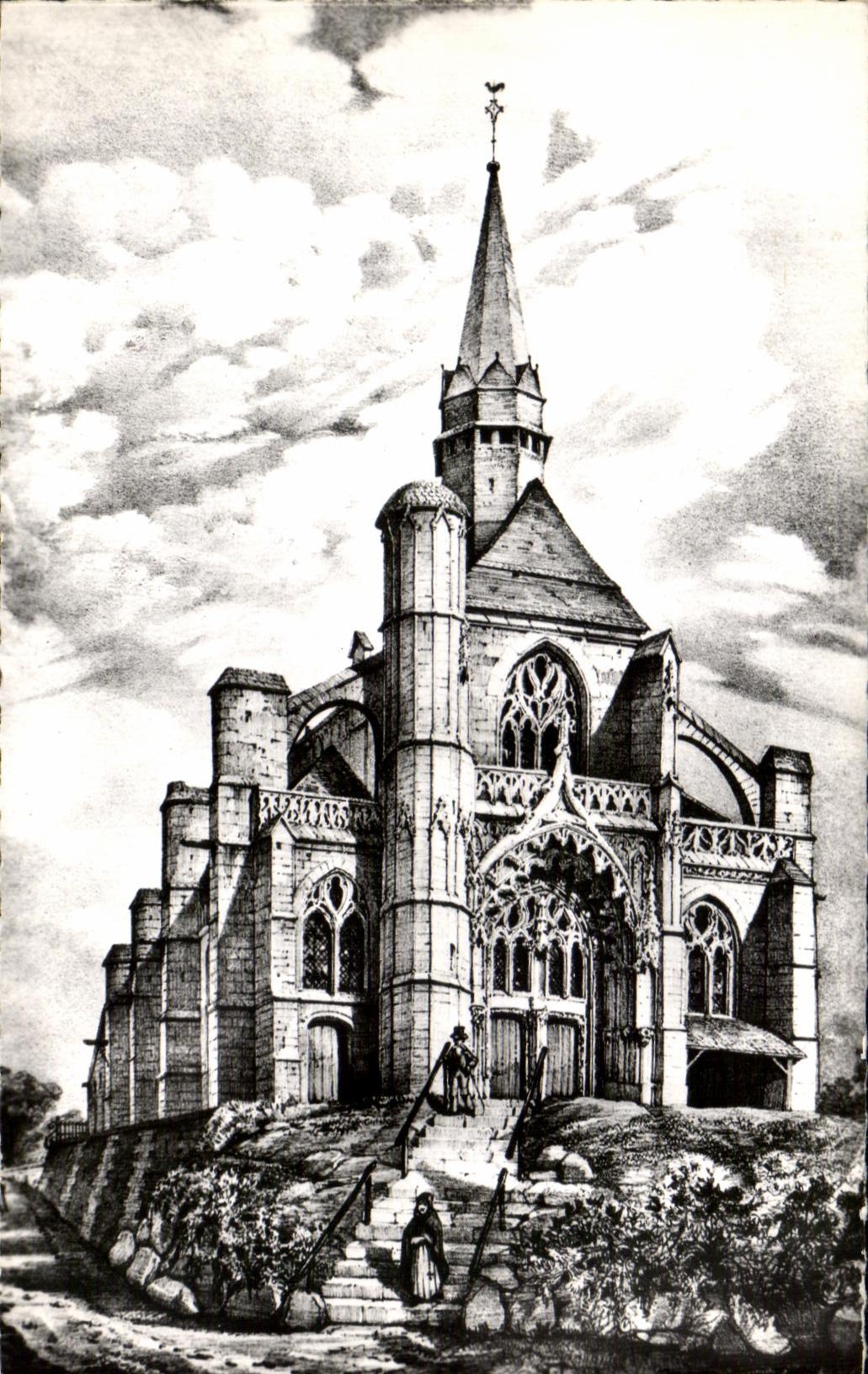CPA Beauvais Eglise de Marissel