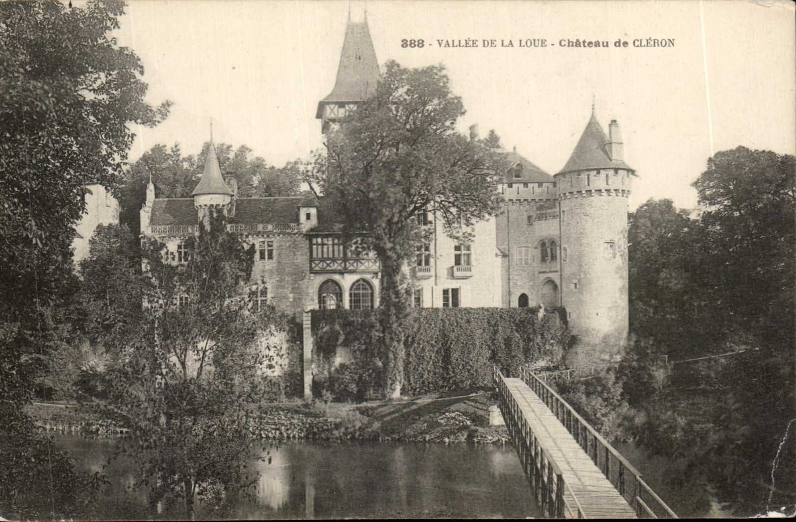 CPA Vallee de La Loue Chateau de Cleron
