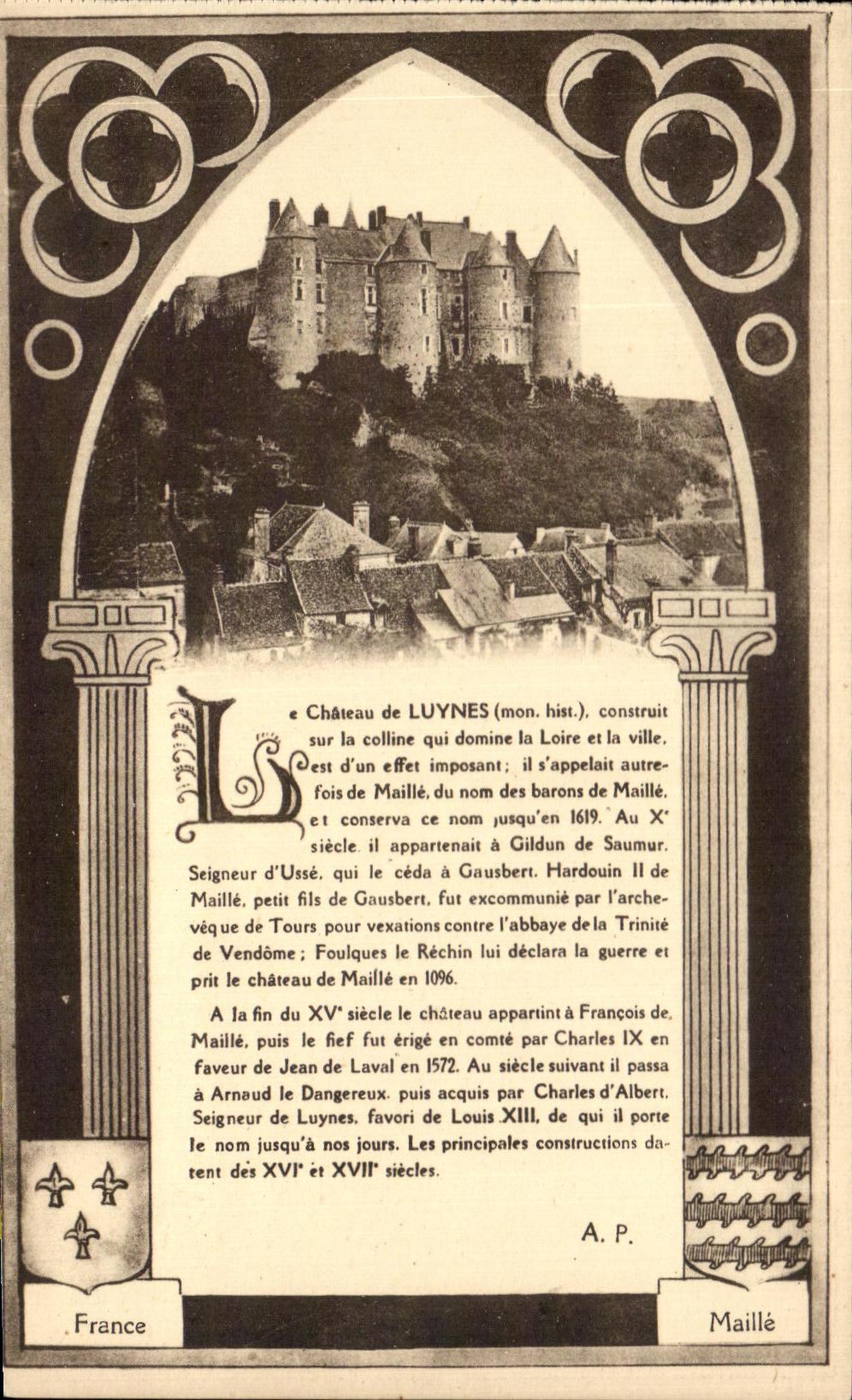 CPA Le Chateau De Luynes 
