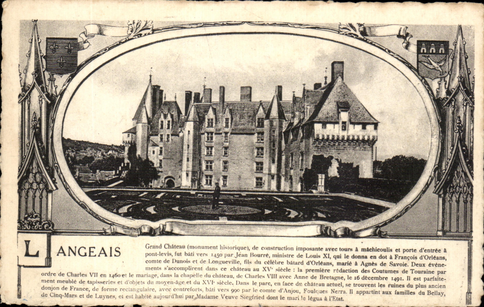 CPA Langeais Grand Chateau