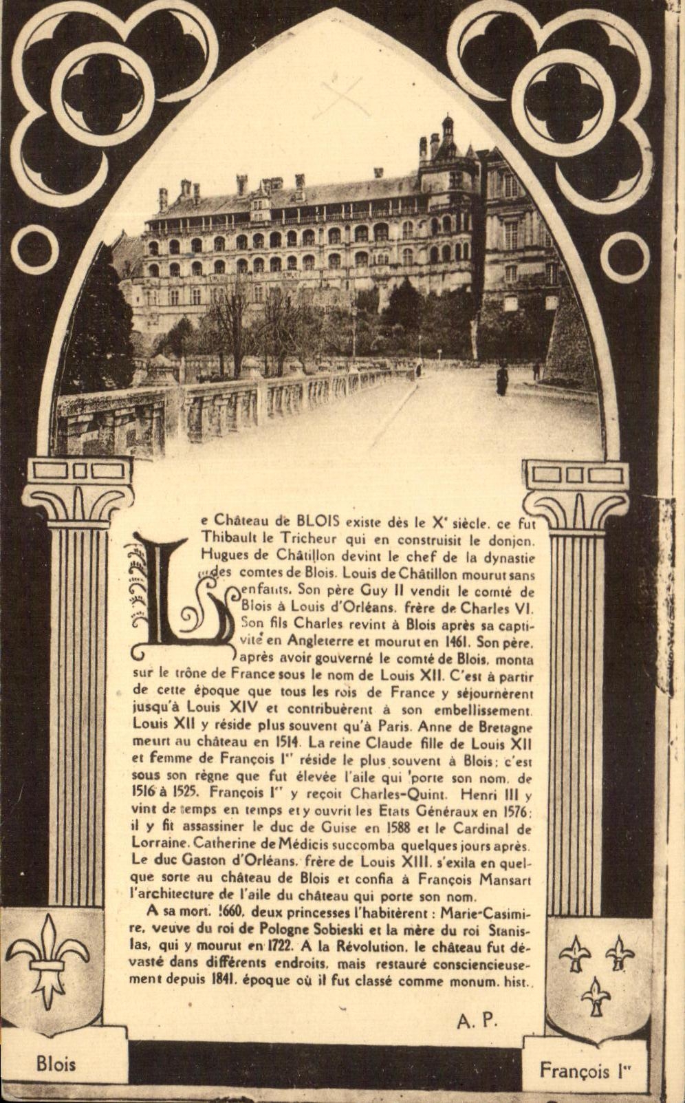 CPA Le Chateau De Blois