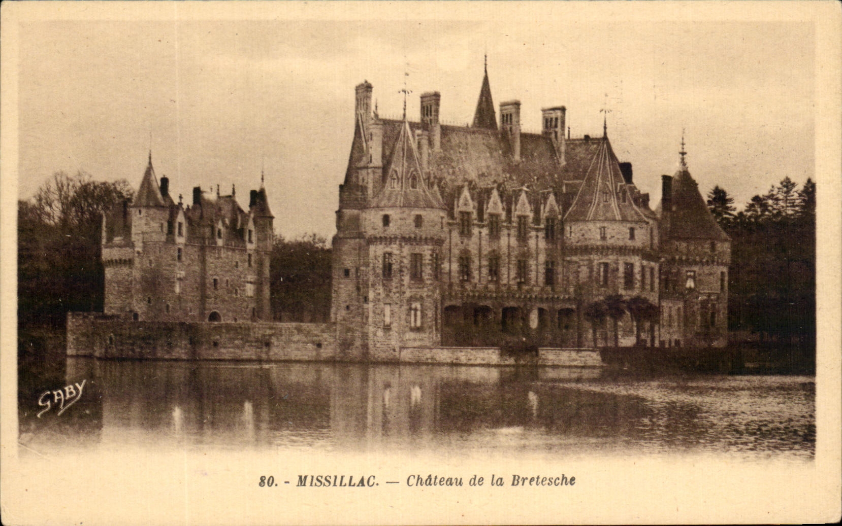CPA Missillac Chateau De La Bretesche