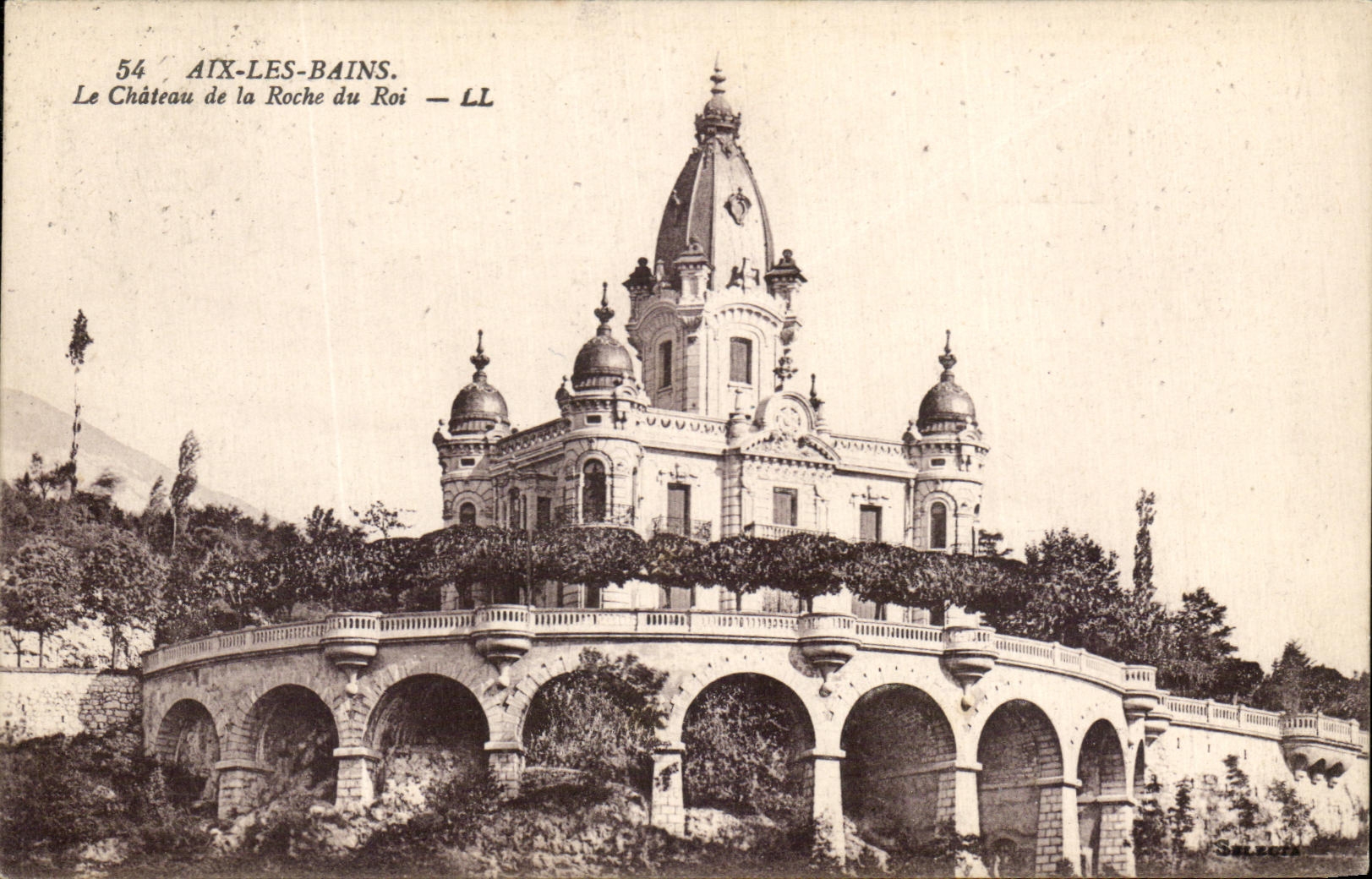 CPA Aix Les Bains Le Chateau de la Roche du roi